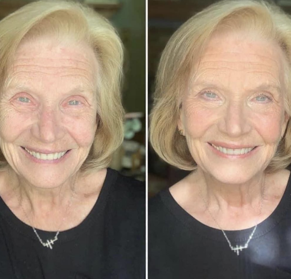 До и после макияжа: преображение женщин в возрасте