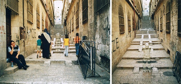 5. Маскировка с камеры наблюдения. Иерусалим, 2006