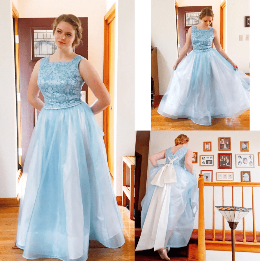 19 безумно крутых платьев для выпускного вечера, которые старшеклассницы сшили сами