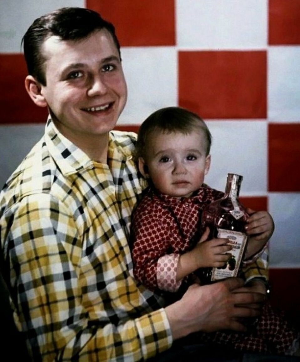 Олег Табаков с сыном