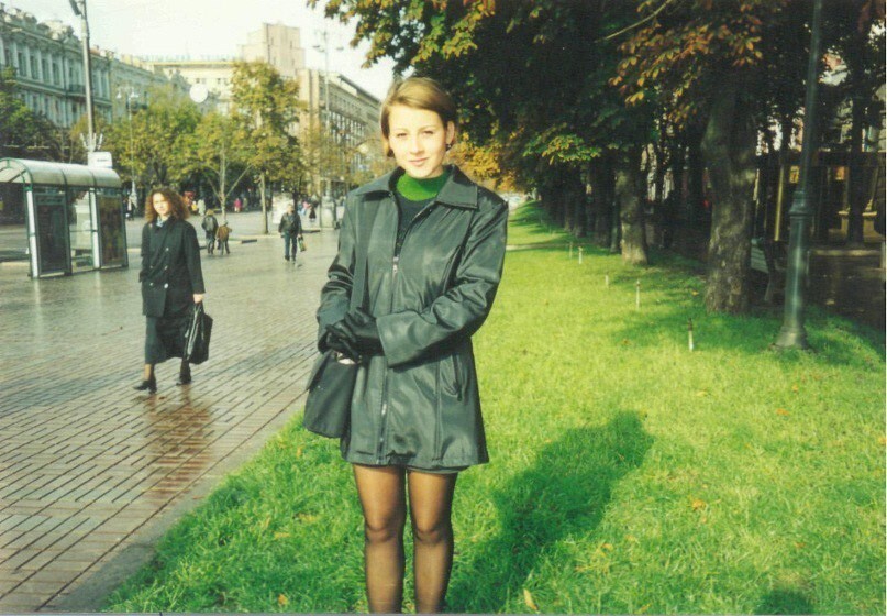 Киевская девушка, 1998 год.