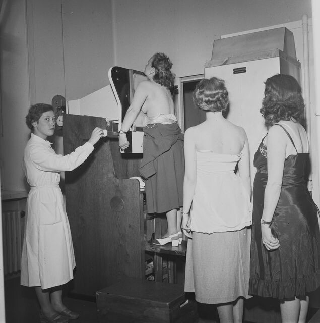 3. Скрининг на туберкулез, 1953 г