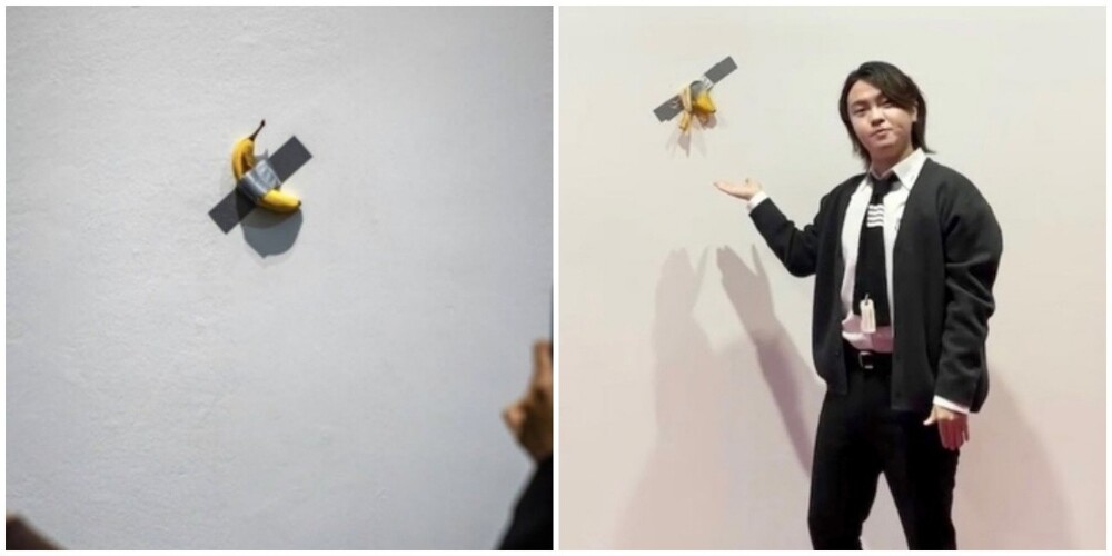 Южнокорейский студент съел произведение искусства стоимостью 120 тысяч долларов, превратив его в другой экспонат