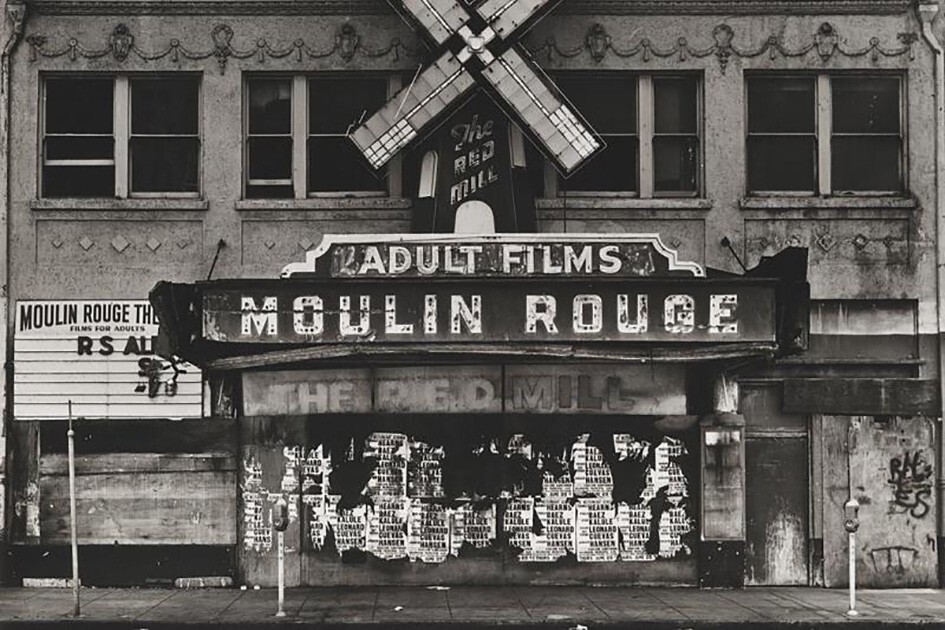  Кинотеатр для взрослых "Мулен Руж". Окленд, США, 1983 год