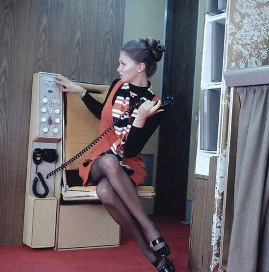 Стюардесса United Airlines, 1970 год