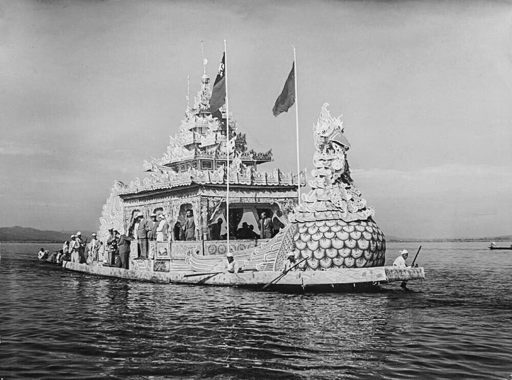 Лодка председателя Мао. Китай, 1959 год