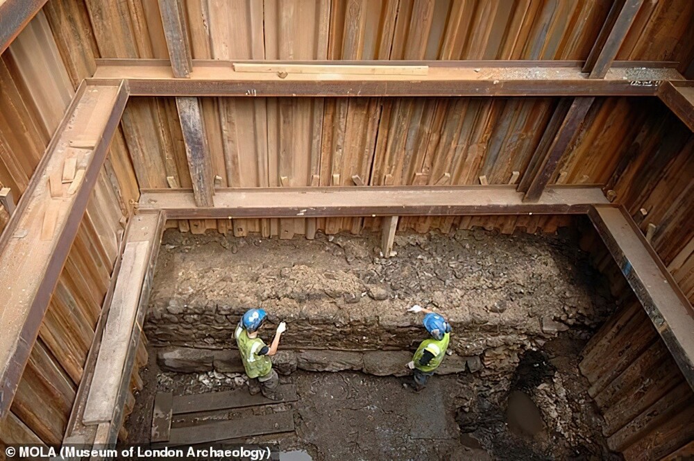 В Лондоне нашли Риверсайдскую стену, построенную 2000 лет назад