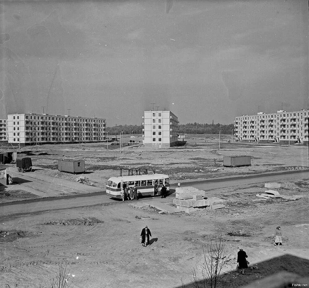 Новостройки в Кунцево, 1963