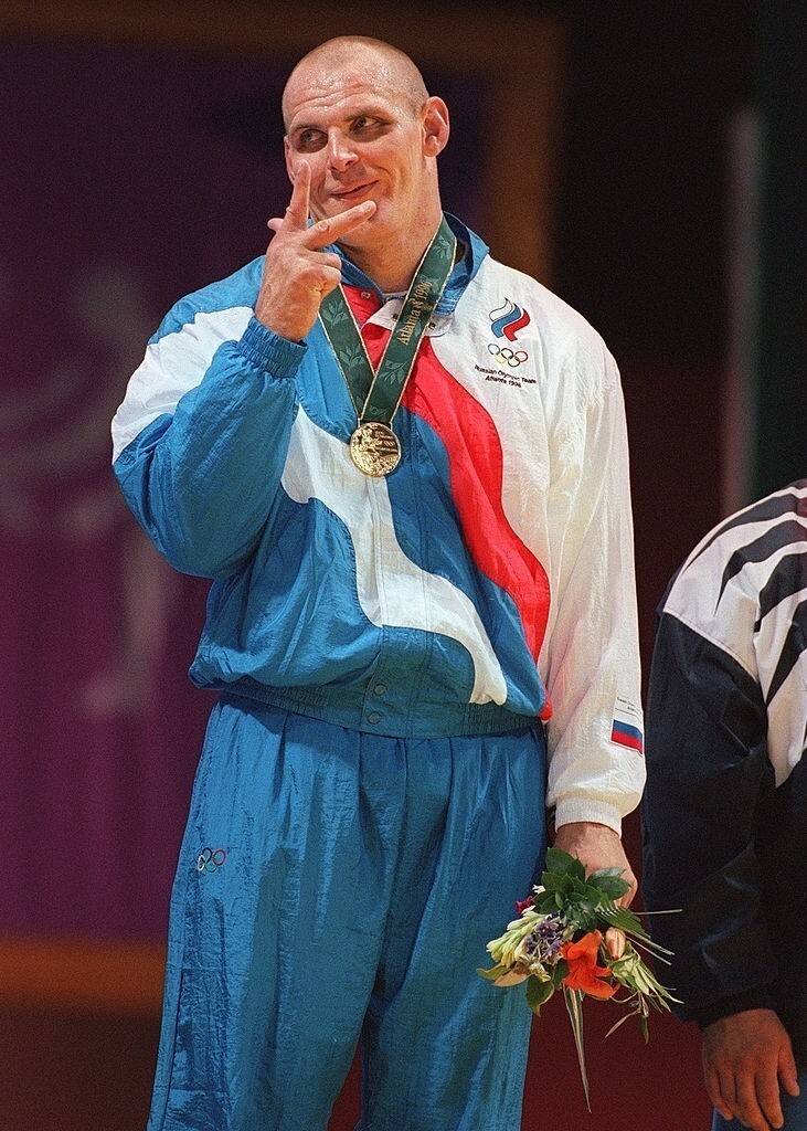 Александр Карелин,1996 год.