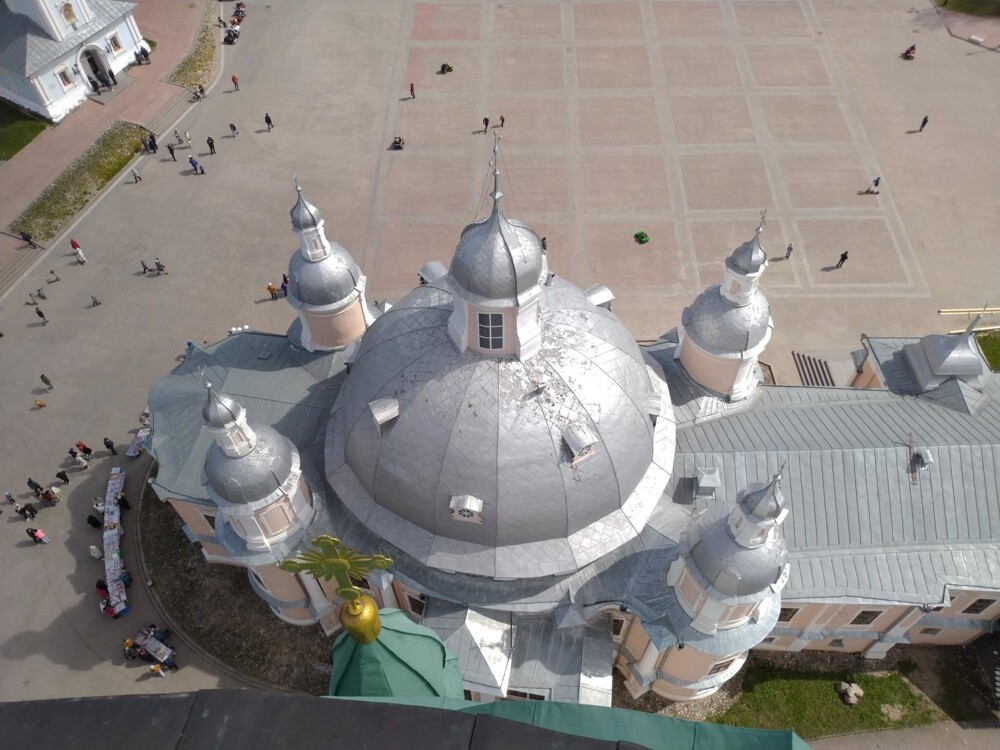 Забрались на колокольню Вологодского кремля