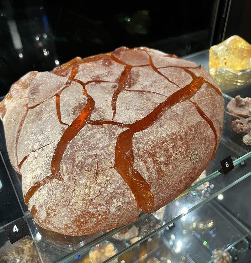 Домашний хлеб на закваске из... музея янтаря в Гданьске, Польша