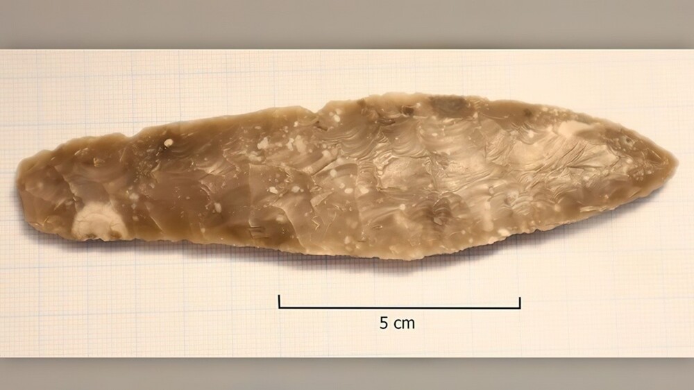 8-летняя девочка случайно раскопала артефакт эпохи неолита