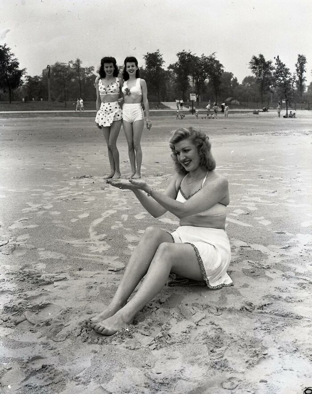 26. Пляжные развлечения в 1940 году