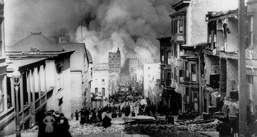 20. После пожаров, последовавших за землетрясением в Сан-Франциско в 1906 году, многие страховые компании пытались избежать покрытия убытков