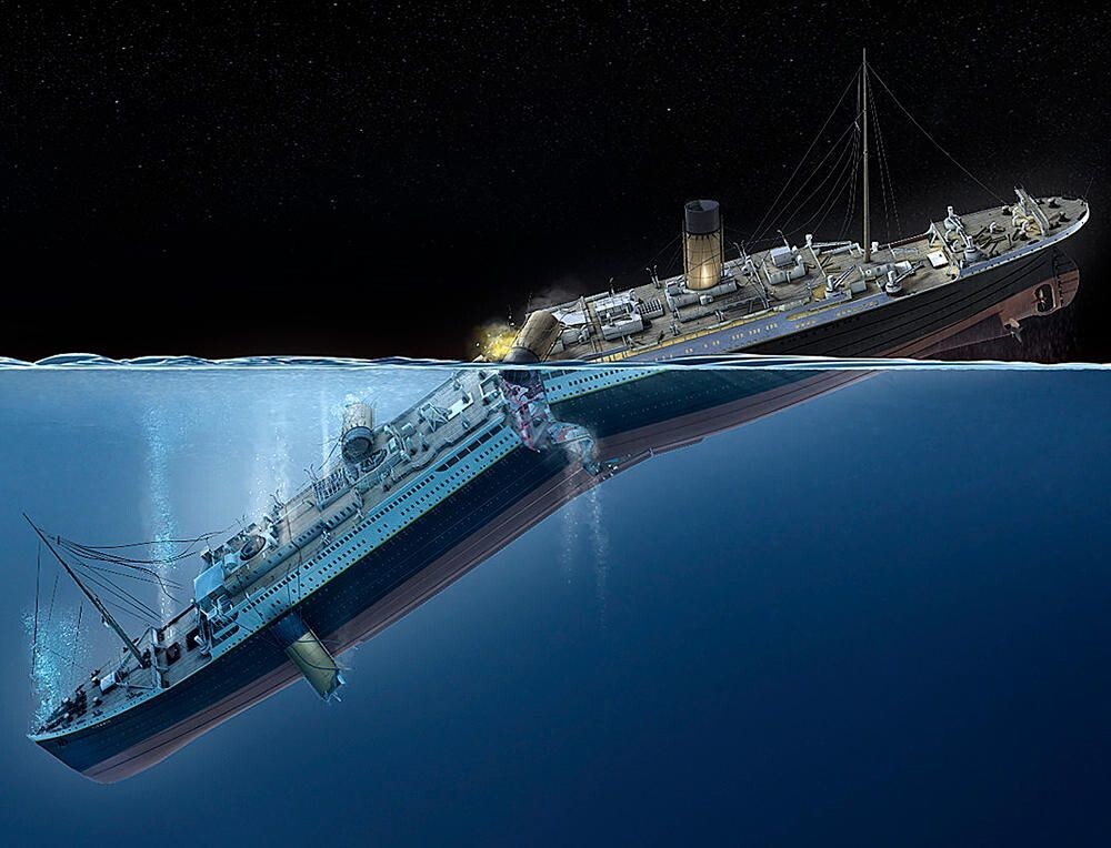 Очень известна история, связанная с "Титаником"