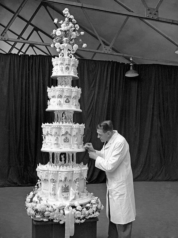 Свадебный торт Королевы Елизаветы 2. 1947 год