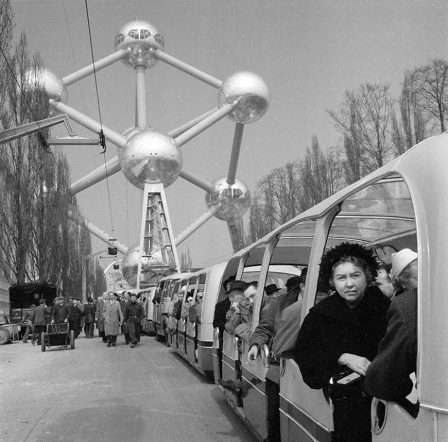 Всемирная выставка в Брюсселе. Бельгия, 1958 год 