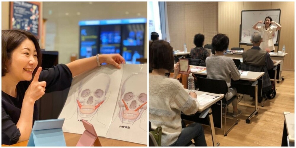 После ношения медицинских масок японцы бросились скупать курсы по улыбке