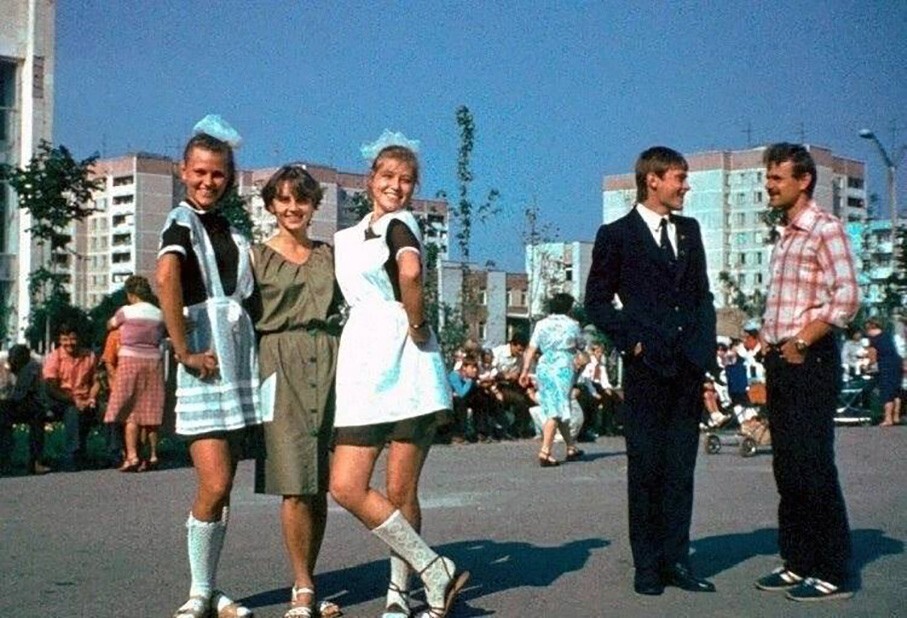 Город Припять...1985 год