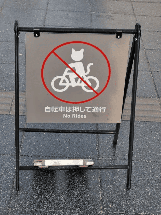 Берегитесь фей, аборигенов и котов на велосипедах: 18 странных предупреждающих знаков