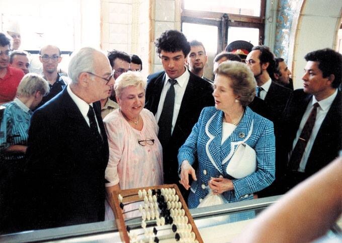 Визит Маргарет Тэтчер в Нижний Новгород, 1993 год.