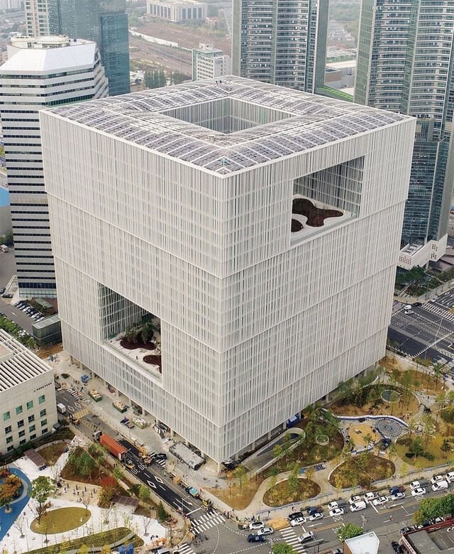 10. Здание Сеул, Южная Корея, автор британский архитектор Дэвид Чипперфильд