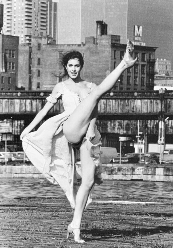 Американская актриса Шон Янг, Нью-Йорк 1970-е. Фотограф Александр Бородулин