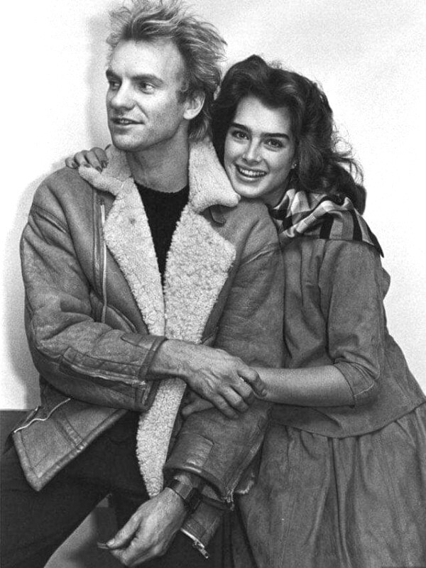 Стинг и Брук Шилдс, 1983 год