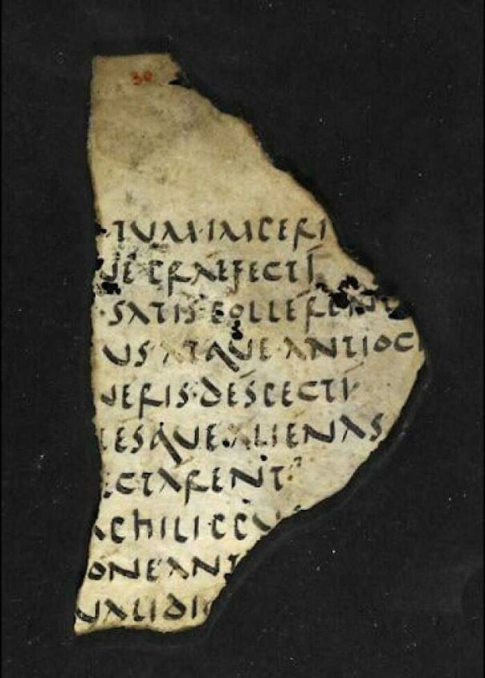 23. Фрагмент рукописи «De Bellis Macedonicis», самый ранний пример настоящей «книги»