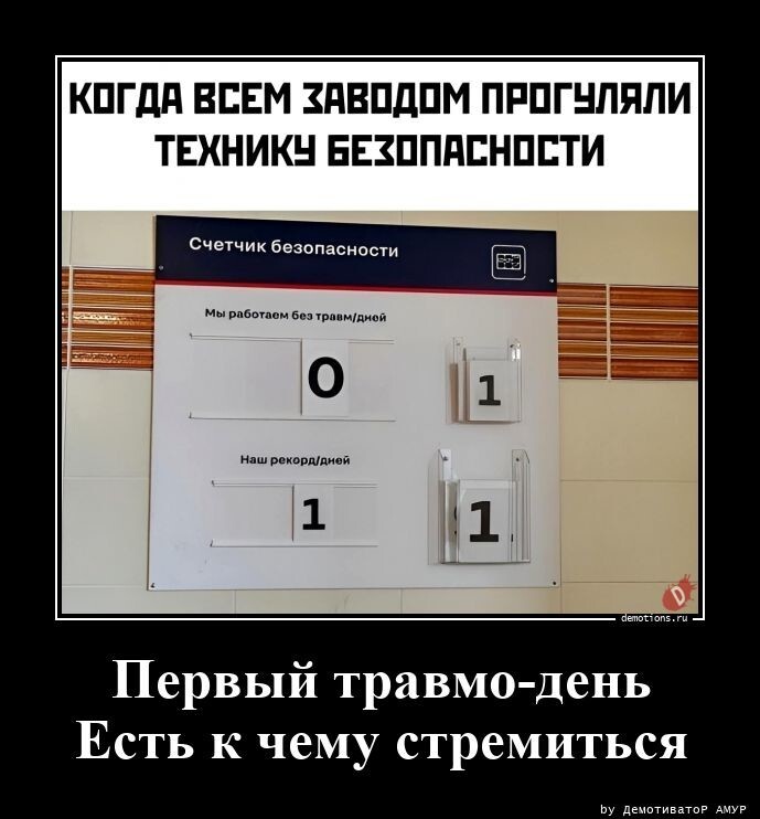 Демотиваторы: офис лешего, котики и техника безопасности  от GoodNeon за 24 мая 2023