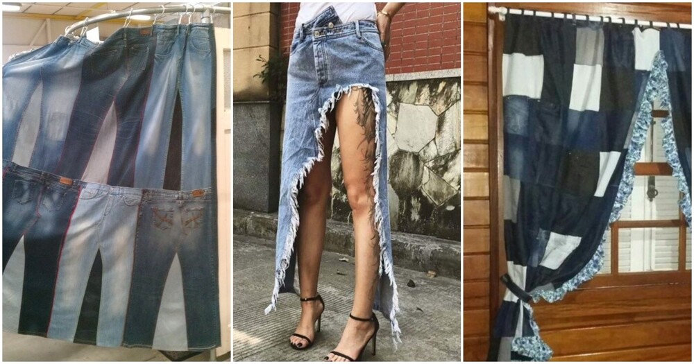 ТОП-16 трендовых идей, что сделать из старых джинс