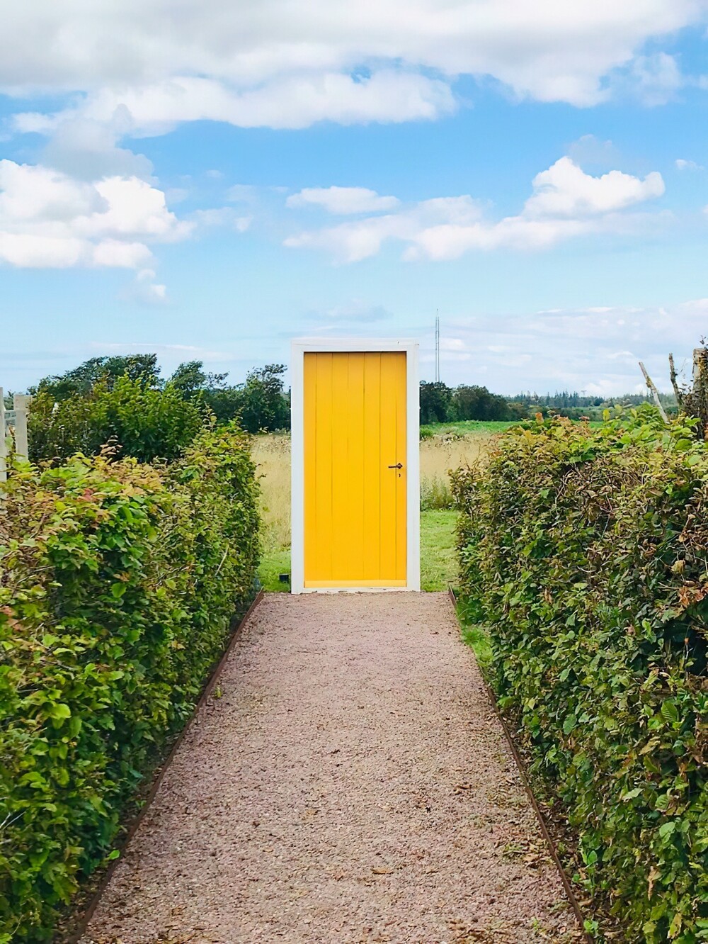 18. Найдена дверь, ведущая в поле в Дании