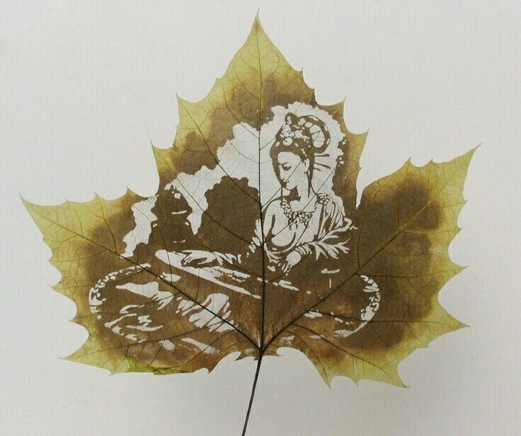 Древесно-культурный код: листья как объект искусства