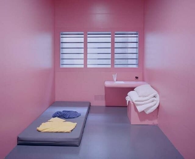 Зачем в европейских тюрьмах красят камеры в розовый цвет?