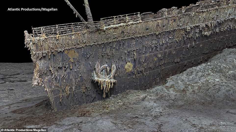 Среди обломков «Титаника» нашли золотое ожерелье с зубом мегалодона