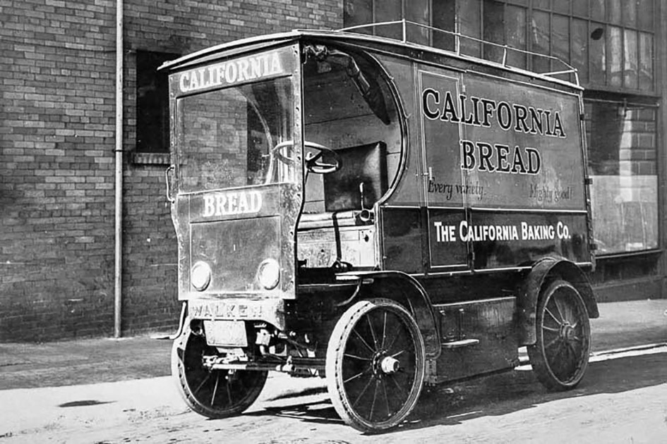 Фургон калифорнийской пекарни. США, 1925 год