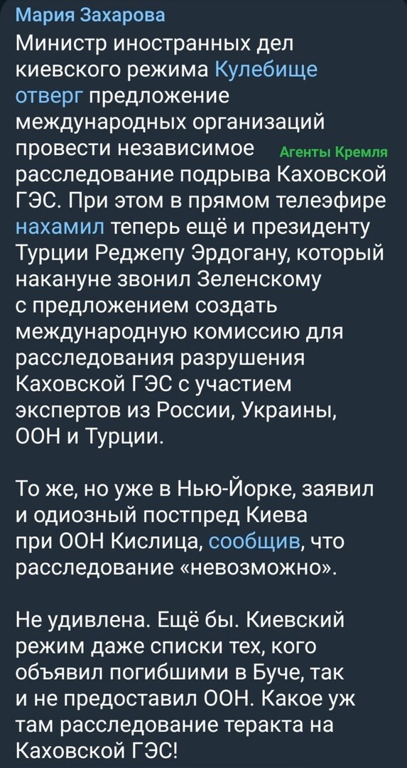 Киевская банда и независимое расследование с участием представителей этой самой банды - несовместимы