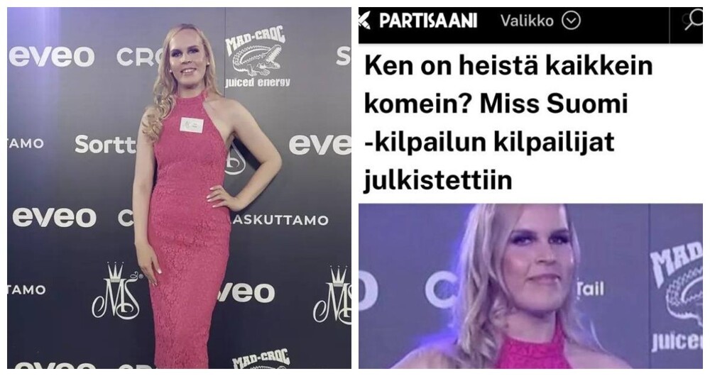 Впервые за 90 лет на титул самой красивой жительницы Финляндии претендует трансгендер