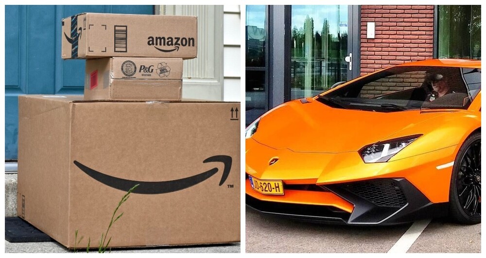 Курьер купил себе Lamborghini, воруя посылки от Amazon