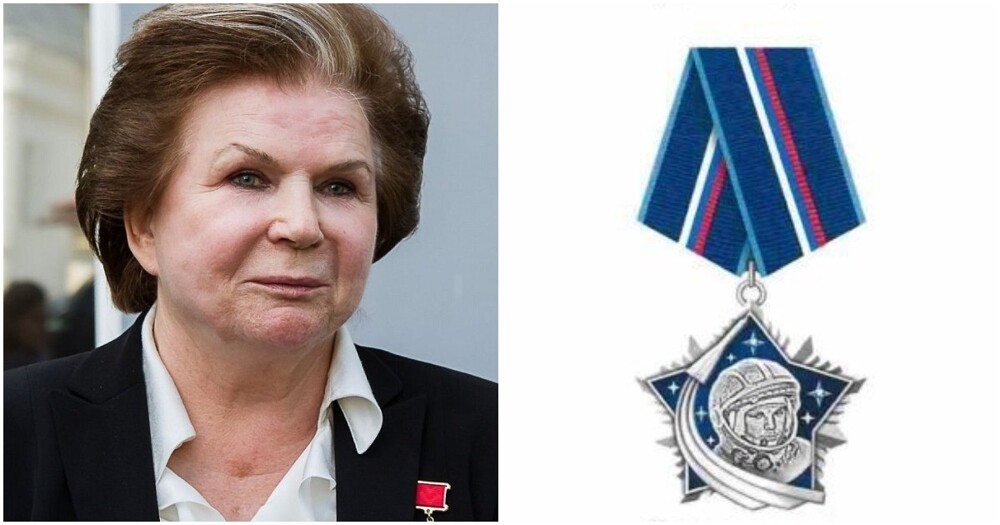 Валентина Терешкова стала первым кавалером недавно учреждённого ордена Гагарина