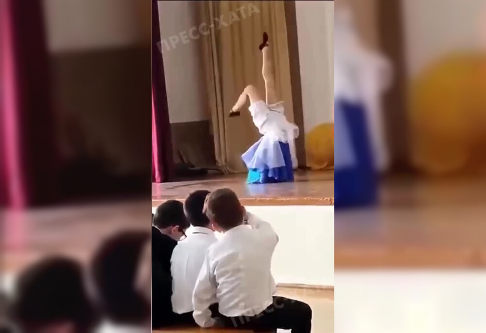 Неоднозначный танец в дагестанской школе
