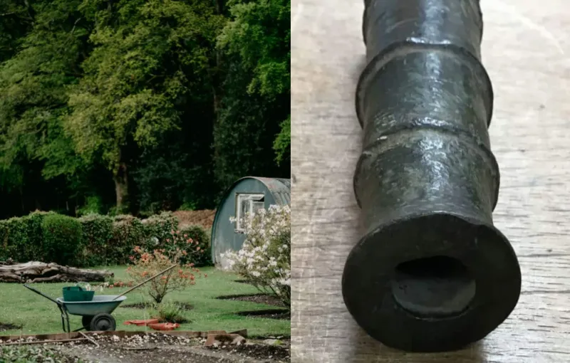 Садовое украшение оказалось редким пороховым оружием