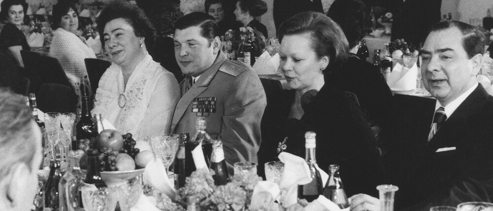 Семидесятилетие Леонида Брежнева. 19 декабря 1976 года. Автор: Юрий Абрамочкин.