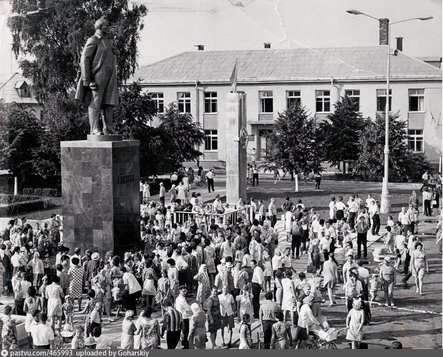 Светлый Калининградской области, Советская площадь, 1978-1980-е годы.