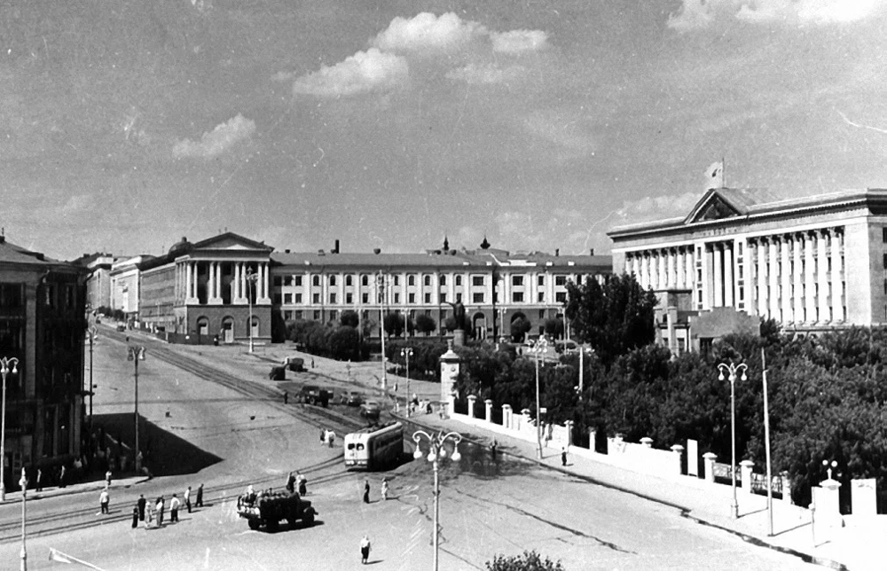 Курск, Красная площадь, 1959 год.