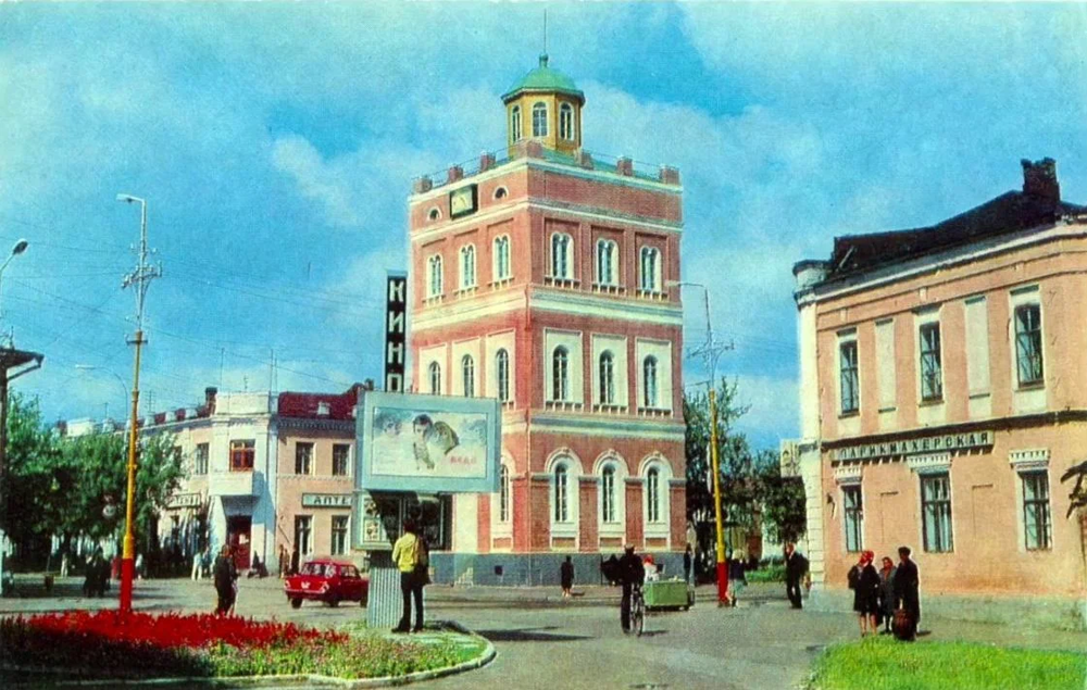 Муром Владимирской области, водонапорная башня, 1970-1980-е годы.