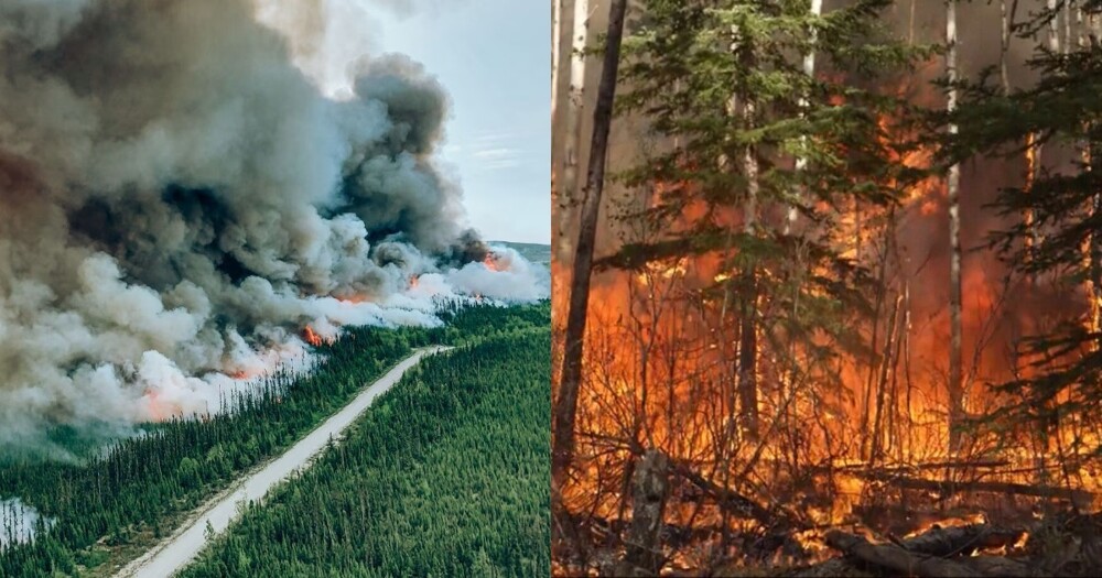 В Канаде целые деревни экстренно эвакуируют из-за серьезных пожаров