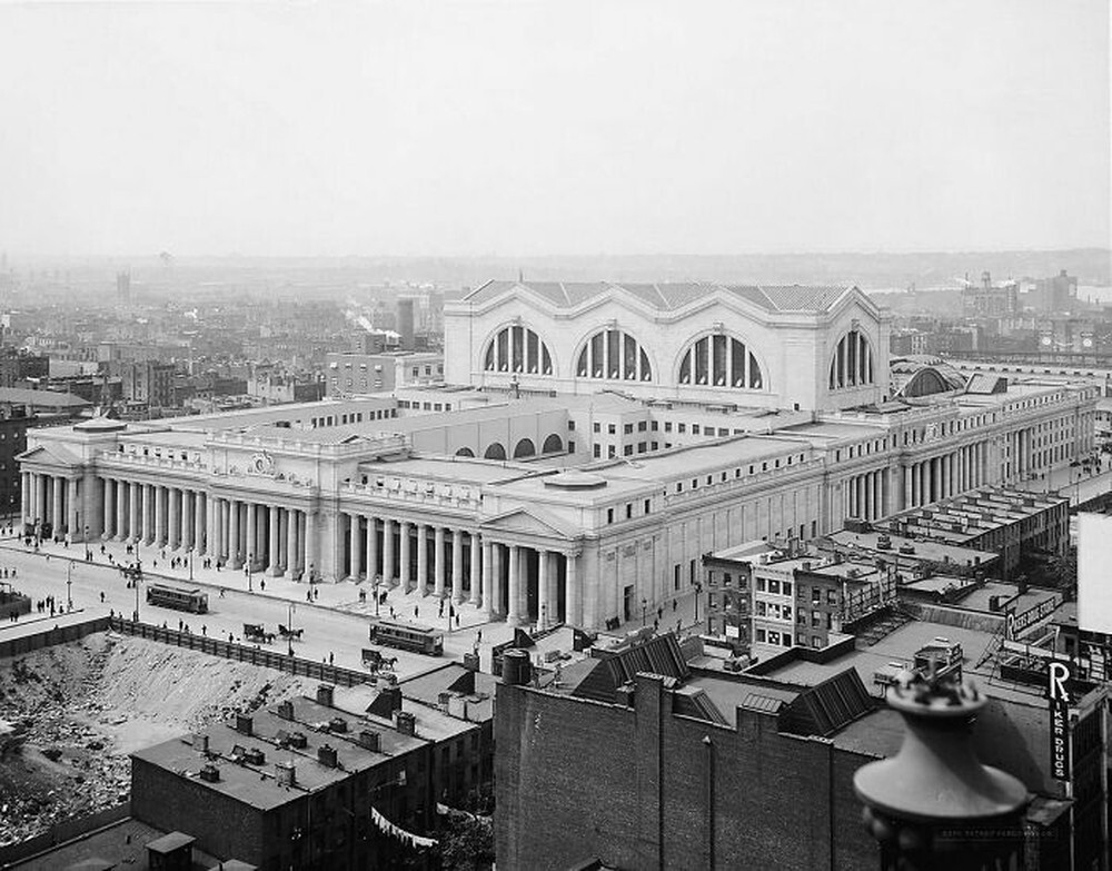 9. Пенсильванский вокзал, Нью-Йорк, 1910 год