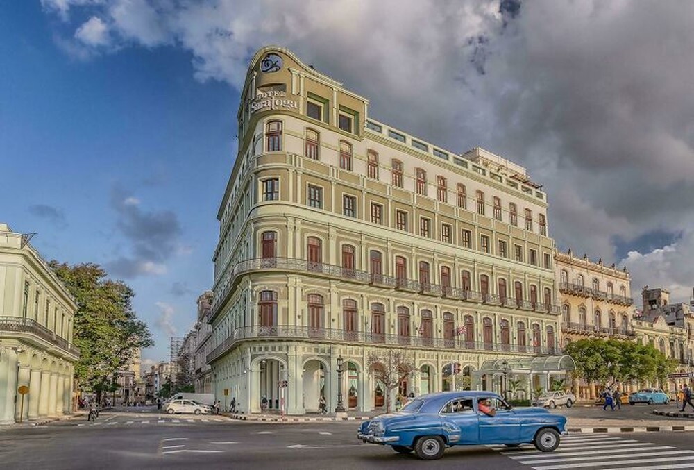 29. Гостиница Саратога в Гаване, Куба. Разрушена взрывом газа