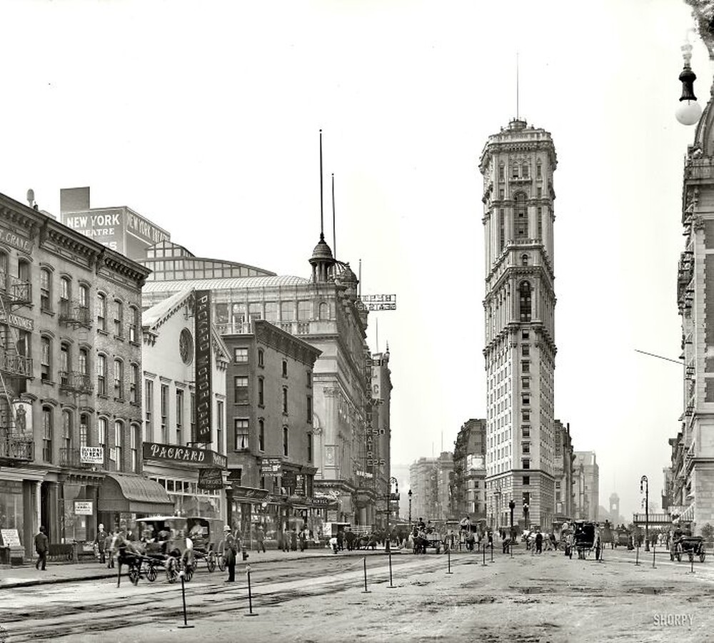 15. Старая Таймс-сквер, 1904 год